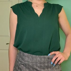 Green dress shirt